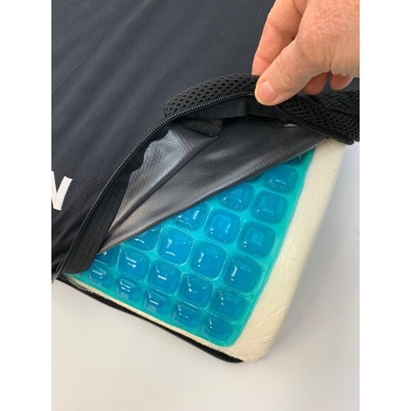 AUVON Wheelchair Cushion  Sciatica Back Coccyx Pressure Ulcer Pain Memory Foam - Picture 7 of 7